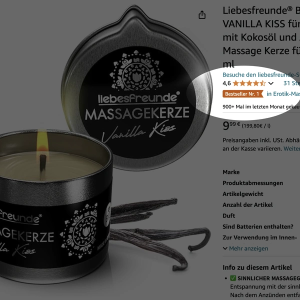 Massage Oil Candle photo 10